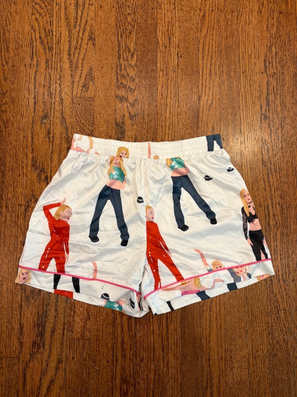 💿 Britney Spears Satin Pajama Shorts | Size M 💿